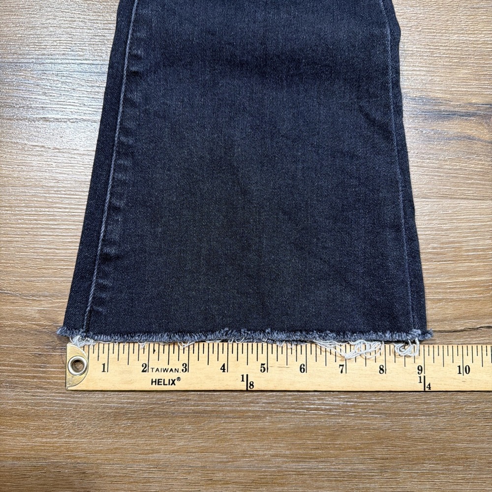 Mother Jeans Womens 24 The Weekender Fray Flare Thunder Road Denim Stretch - Picture 11 of 13